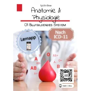 Afbeelding van Anatomie & Physiologie Band 01: Blutbildendes System - Sybille Disse
