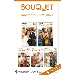 Afbeelding van Bouquet e-bundel nummers 3859 - 3863 (5-in-1) - Jennifer Hayward, Anne Mather, Heidi Rice, Andie Brock, Sharon Kendrick
