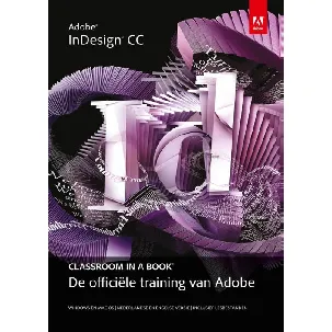 Afbeelding van Adobe indesign cc classroom in a book -