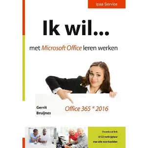 Afbeelding van Ik wil... met Microsoft Office leren werken