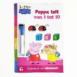 Afbeelding van Leren met Peppa Pig - Peppa telt van 1 tot 10