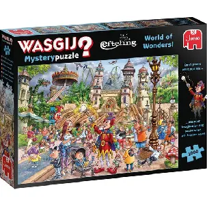 Afbeelding van Wasgij Mystery Efteling Wereld Vol Wonderen 1000 stukjes - Legpuzzel