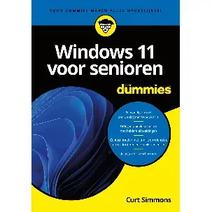 Afbeelding van Voor Dummies - Windows 11 voor senioren voor Dummies