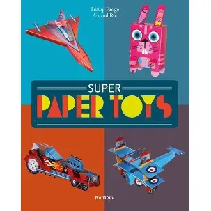Afbeelding van Paper Toys - Super paper toys