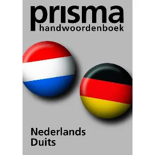 Afbeelding van Prisma Handwoordenboek Nederlands Duits