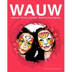 Afbeelding van Schminkboek WAUW | Joli | Kinderen leren schminken | One Stroke face painting