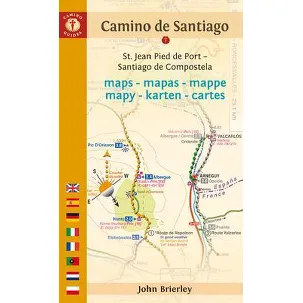 Afbeelding van Camino de Santiago Maps (Camino Francés)