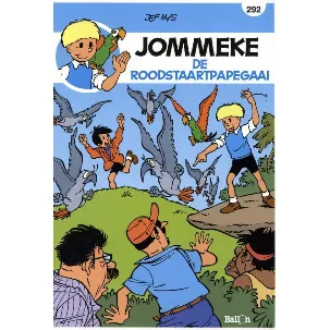 Afbeelding van Jommeke strip - nieuwe look 292 - De roodstaartpapegaai