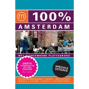 Afbeelding van 100% AMSTERDAM SPECIALE UITGAVE / Amsterdam + stadsplattegrond