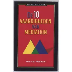Afbeelding van De 10 vaardigheden van mediation