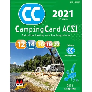 Afbeelding van ACSI Campinggids - CampingCard ACSI 2021