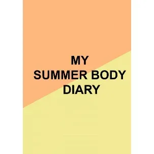 Afbeelding van My Summer Body Diary