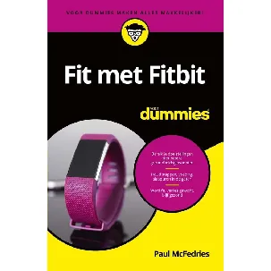 Afbeelding van Fit met Fitbit voor Dummies