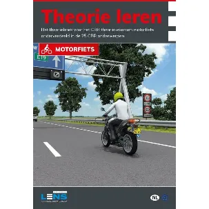 Afbeelding van Lens verkeersleermiddelen - Theorie leren motorfiets