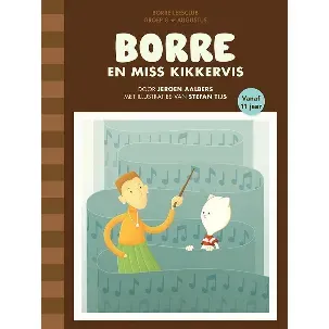 Afbeelding van De Gestreepte Boekjes - Borre en miss kikkervis
