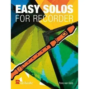 Afbeelding van Recorder Easy solos
