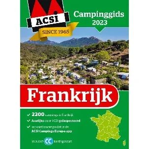 Afbeelding van ACSI Campinggids - ACSI Campinggids Frankrijk 2023