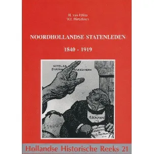 Afbeelding van Noordhollandse Statenleden 1840-1919
