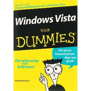 Afbeelding van Windows Vista voor Dummies