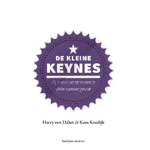 Afbeelding van Kleine boekjes - grote inzichten - De kleine Keynes