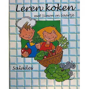 Afbeelding van Leren koken met Simon en Saartje - Salades