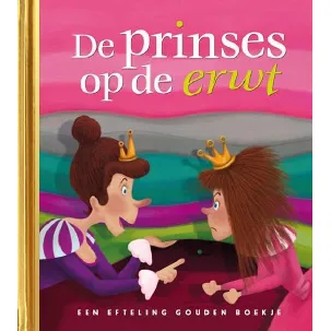 Afbeelding van De prinses op de erwt - Efteling Gouden Boekje