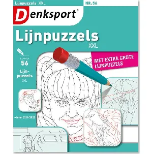 Afbeelding van Denksport Puzzelboek Lijnpuzzels XXL, editie 56