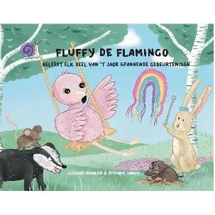 Afbeelding van Fluffy de Flamingo - Deel 2 - Streektaal - Nedersaksisch - Voorleesboek