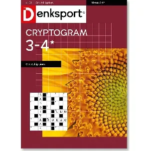 Afbeelding van Denksport Puzzelboek Cryptofillipines 3-4*, editie 61