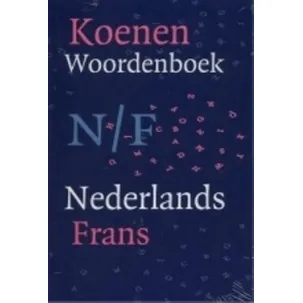 Afbeelding van Koenen woordenboek Nederlands-Frans