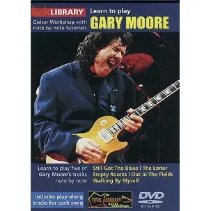 Afbeelding van Learn To Play Gary Moore [DVD] [2008] DVD