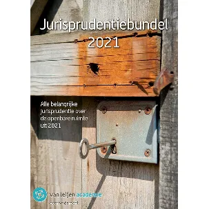 Afbeelding van Jurisprudentiebundel 2021