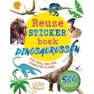 Afbeelding van Reuzestickerboeken - Reuzestickerboek Dinosaurussen