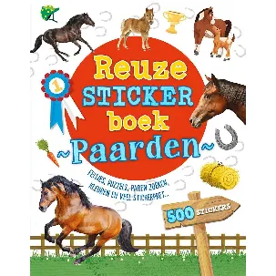 Afbeelding van Reuzestickerboeken - Reuzestickerboek Paarden