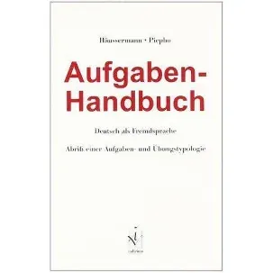 Afbeelding van Aufgaben-Handbuch, Deutsch als Fremdsprache