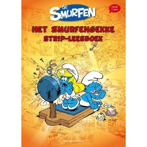 Afbeelding van De Smurfen - Het smurfengekke strip-leesboek