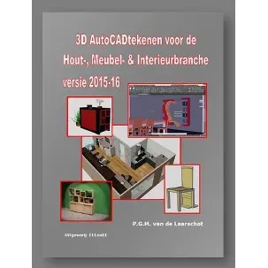Afbeelding van 3D AutoCADtekenen versie 2015-16 voor de Hout-, Meubel- & Interieurbranche