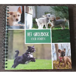 Afbeelding van Het groeiboek voor honden - hondenboek - dierenboek - informatie hond - plakboek