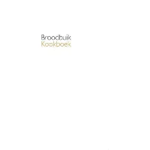 Afbeelding van Broodbuik kookboek