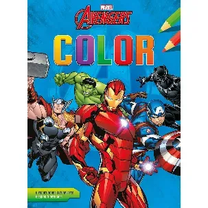 Afbeelding van Marvel Avengers Color kleurblok / Marvel Avengers bloc de coloriage