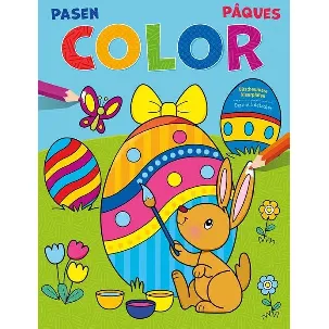 Afbeelding van Pasen Color kleurblok / Pâques Color bloc de coloriage