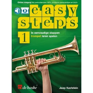 Afbeelding van Easy Steps Trompet deel 1 ( Boek + Online Audio )