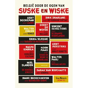 Afbeelding van België door de ogen van Suske en Wiske