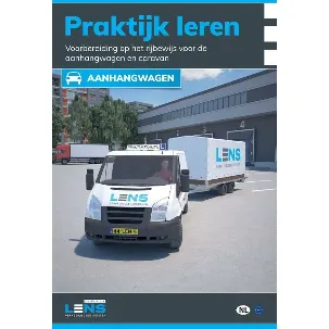Afbeelding van Lens verkeersleermiddelen - Praktijk leren aanhangwagen