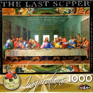 Afbeelding van Puzzel The Last Supper (1000 stukjes)