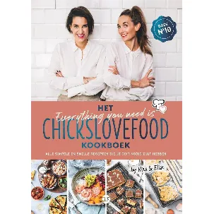 Afbeelding van Chickslovefood 10 - Het everything you need is Chickslovefood-kookboek