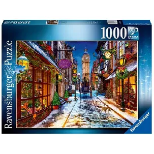 Afbeelding van Ravensburger kerstpuzzel Kersttijd - Legpuzzel - 1000 stukjes