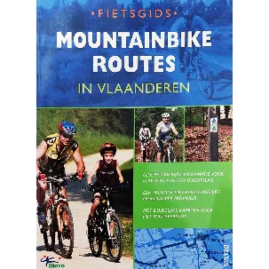 Afbeelding van Fietsgids Mountainbike routes in Vlaanderen