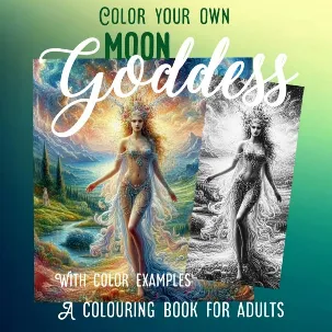 Afbeelding van Color your own Moon Goddes