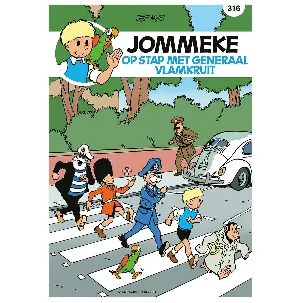 Afbeelding van Jommeke strip 316 - Op stap met generaal Vlamkruit